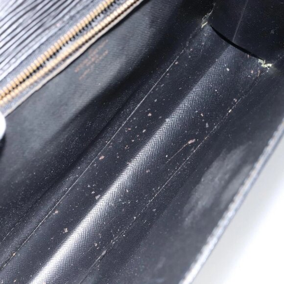 LOUIS VUITTON Epi Monceau 28 Hand Bag Black - Picture 11 of 15